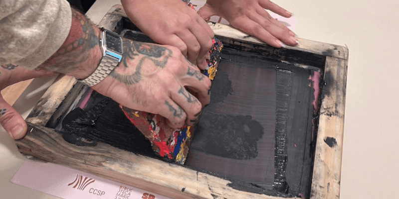 Serigrafia como Expressão, Movimento e Bem-Estar - Turmas 1 e 2